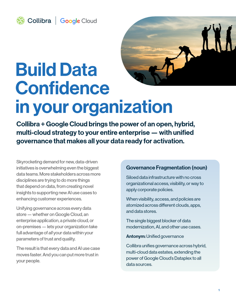 Google + Collibra: Better together cover image