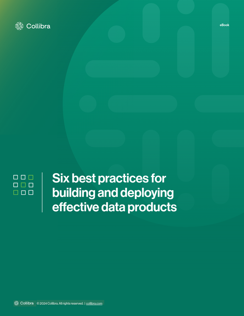 Six best practices for building and deploying effective data products cover image